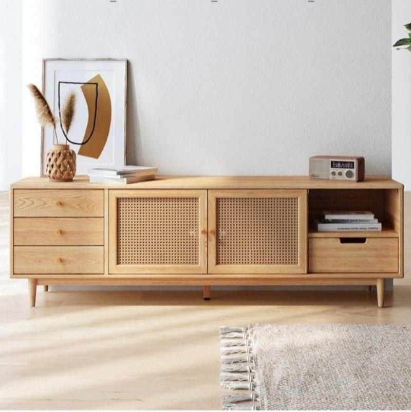 Buffet TV With Simple Modern Sideboard Credenza